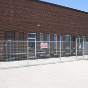 Temporary Fence Installation