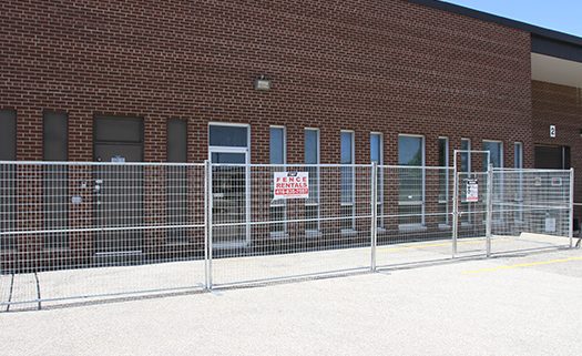 Temporary Fence Installation