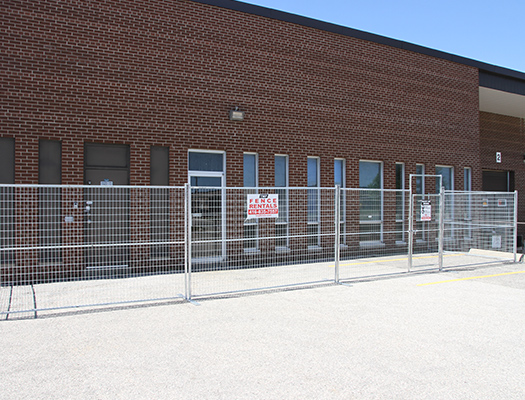 Temporary Fence Installation