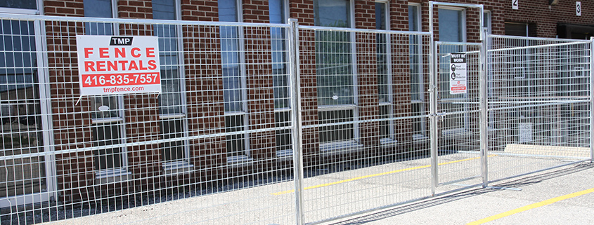 Temporary Fence Installation